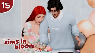 gender reveal party 🩵🩷  the sims 4  sims in bloom gen 4 part 15 [upl. by Odnama]