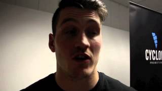 SHANE McGUIGAN REACTS TO CARL FRAMPTONS 2ND ROUND KO OF CAZARES  POST FIGHT INTERVIEW [upl. by Marceau]