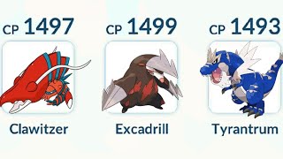 CLAWITZER EXCADRILL AND TYRANTRUM QUICK MATCH TEAM [upl. by Aicercal]