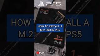 How to Install a SSD in your PS5 [upl. by Corkhill668]