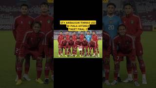 ANDALKAN TIMNAS U22 DI PIALA AFF 2024 STY TARGET TEMBUS PINALtimnasindonesiatimnasu22 timnasday [upl. by Huston]