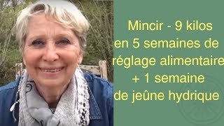 Noëlle mincit de 9 kilos en 6 semaines avec le jeûne et réforme alimentaire [upl. by Minni]