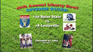 2004 Liberty Bowl Boise St v Louisville One Hour [upl. by Aiden]