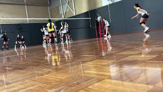 Div 4 Womens Chequers White vs Northern Stars White Set 3  290724 [upl. by Rednasyl]