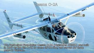 Cessna O2A Skymaster practicing engine out procedures [upl. by Enaitsirk832]