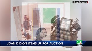 Joan Didion estate will auction off writer’s belongings [upl. by Idden]