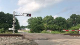 RARE A CSX ST70AH leads a grain train backwards [upl. by Milly789]