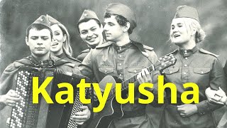 KATYUSHA  Russian song with double subtitles Watch to the end [upl. by Aicnarf]