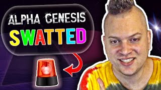 Alpha Genesis  Alpha Genesis Swatted During Live Stream  BasedShaman Review [upl. by Ynavoeg256]