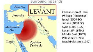 Bible Geography Lesson 1 [upl. by Mattah]