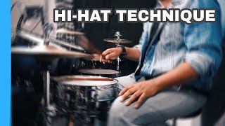 Hi Hat Technique  Drum Lessons by Tarun Donny part  1 [upl. by Oiramel]