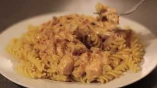 Half Baked  Creamy Chicken and Bacon Pasta [upl. by Balliol647]