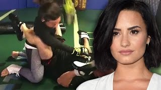 Demi Lovato Serious About MMA Fight [upl. by Rolf]