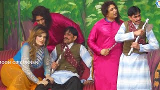 Amjad Rana with Khoobsurat Kaif and Goshi 2  Comedy Clip  Stage Drama 2022  Punjabi Stage Drama [upl. by Studley]