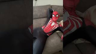 Cuando eres muy perezoso spiderman billspider humor comedia funny shorts comedyvideos [upl. by Esiuole]