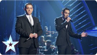 Richard and Adam singing The Impossible Dream  Final 2013  Britains Got Talent 2013 [upl. by Niletak]