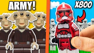 I built EVERY STAR WARS Army in LEGO [upl. by Lateh928]