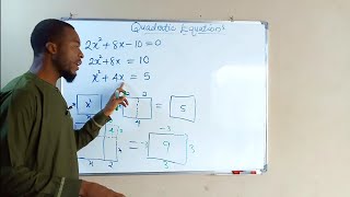 How To Solve Quadratic Equation by Completing the Square Method [upl. by Valonia811]