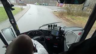 Ryd To Tingsryd  Bus Driving POV [upl. by Consuelo]