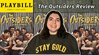 The Outsiders Broadway Musical Review [upl. by Rebmak]