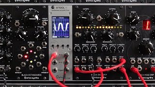 Erica Synths Black Dual VCF demo [upl. by Ahsinnek]