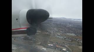 From the Archives Horizon Dash 8 Q400 Departing Boise [upl. by Nnaitsirk852]