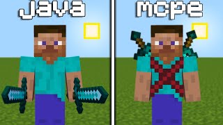 Minecraft Java Vs Bedrock Mcpe INSANE Facts  Hindi [upl. by Akerdna]