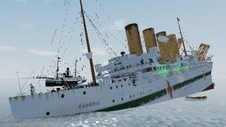 Shipwrecked  Hospital Ship Beached Sinking Britannic  What If Scenario [upl. by Ria]