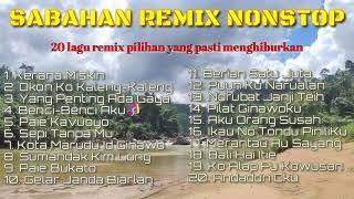 SABAHAN REMIX NONSTOP  REMIX KDMR [upl. by Atteragram]