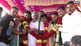 MLA ST Somashekar did Guddali pooja in Ganigarapalya [upl. by Akital]