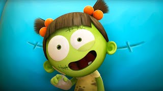 3 HOURS MARATHON  Midnight Snacks  Spookiz  Season 1 Compilation  Funny Cartoons For Kids [upl. by Amles]