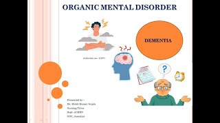 Dementia Chronic Brain Syndrome [upl. by Lj]