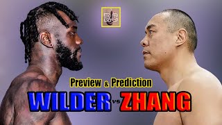 Deontay Wilder vs Zhilei Zhang  Preview amp Prediction [upl. by Digirb507]