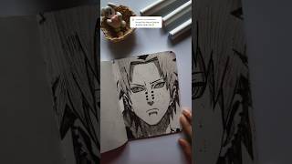 Drawing of Pain Nagato ✨ From Naruto Shippuden🔥shorts ytshorts viral [upl. by Pall]