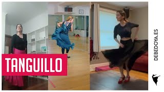 Edymar y Daniela bailan el Tanguillo en clase con Guillermina [upl. by Coward]