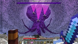 I Killed the NEW Wither Storm in Survival Minecraft 2024 [upl. by Attalie]