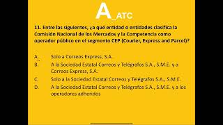 SOLUCIONES AL EXAMEN ATC A 7 DE MAYO [upl. by Manfred]