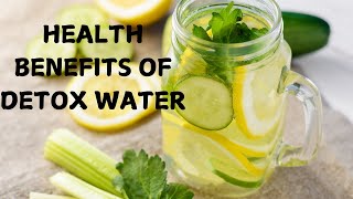 Health Benefits of Detox Water  Lose Weight with Simple Cleansing Detox Water [upl. by Leidag]