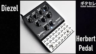 【ギタセレ・レビュー】新製品 Diezel ”Herbert Pedal”を弾いてみた！脳天直撃のサウンド！ [upl. by Yee918]