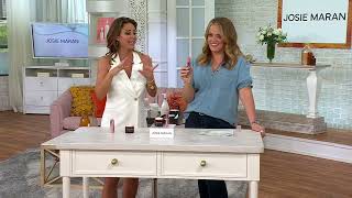 Josie Maran Firm ampamp Glow Argan Oil Face Butter w Color Stick on QVC [upl. by Freddie]