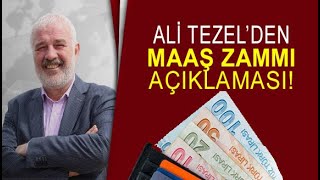 Ali Tezel Asgari Ücret Zammı ve Kıdem Tazminatı Açıklaması [upl. by Melc]