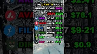 BEST Cryptos for 2026💰🔥 crypto cryptocurrency cryptoprediction cryptonews bitcoin xrp [upl. by Agnes]