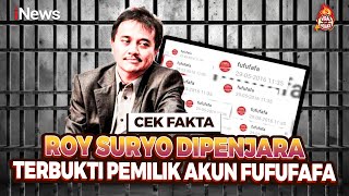 Cek Fakta Roy Suryo Dipenjara Terbukti Pemilik Akun Fufufafa [upl. by Hakon]