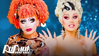 The Pit Stop AS8 E09 🏁  Bianca Del Rio amp Manila Luzon Gag Us  RuPaul’s Drag Race AS8 [upl. by Uta]