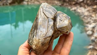 Found a Massive Herkimer Diamond Crystal Pocket [upl. by Mcfadden]