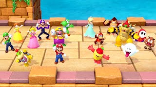 Super Mario Party  All 16 Player Minigames [upl. by Llig602]