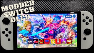 Whats On My Modded Switch OLED 2023 [upl. by Enogitna475]