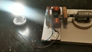 diy generator copper wire project how to make electric generator diy generator for home [upl. by Eisenberg]