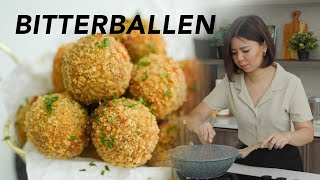 Cemilan CoffeeShop  Resep Bitter Ballen aslinya dari mana [upl. by Lain]