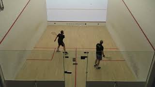 Norfolk Closed Squash Championships Chris Purkiss v Mark Bagnall [upl. by Nerrad]